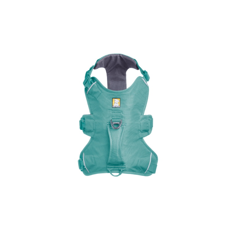 Ruffwear Web Master Harness - River Rock Green - top view