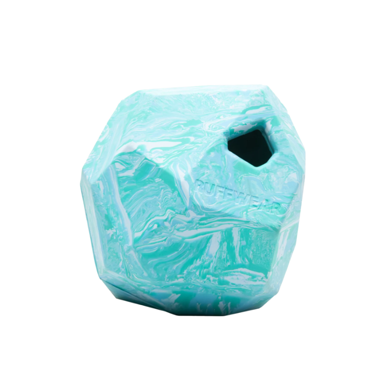 Ruffwear Gnawt-a-Rock toy - Glacial Blue