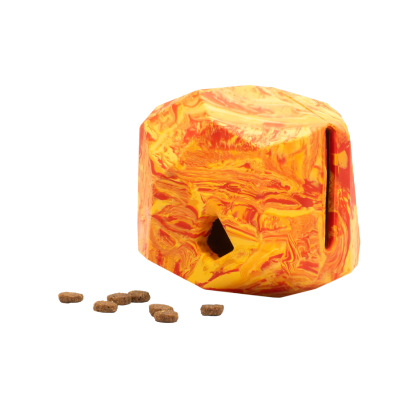 Ruffwear jouets pour chien Jouet Ruffwear Gnawt-a-Rock - Salamander Orange Jouet Ruffwear Gnawt-a-Rock - Salamander Orange