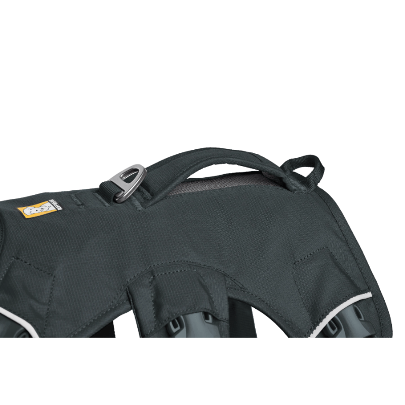 Ruffwear Web Master Harness - Basalt Gray - close-up of handle