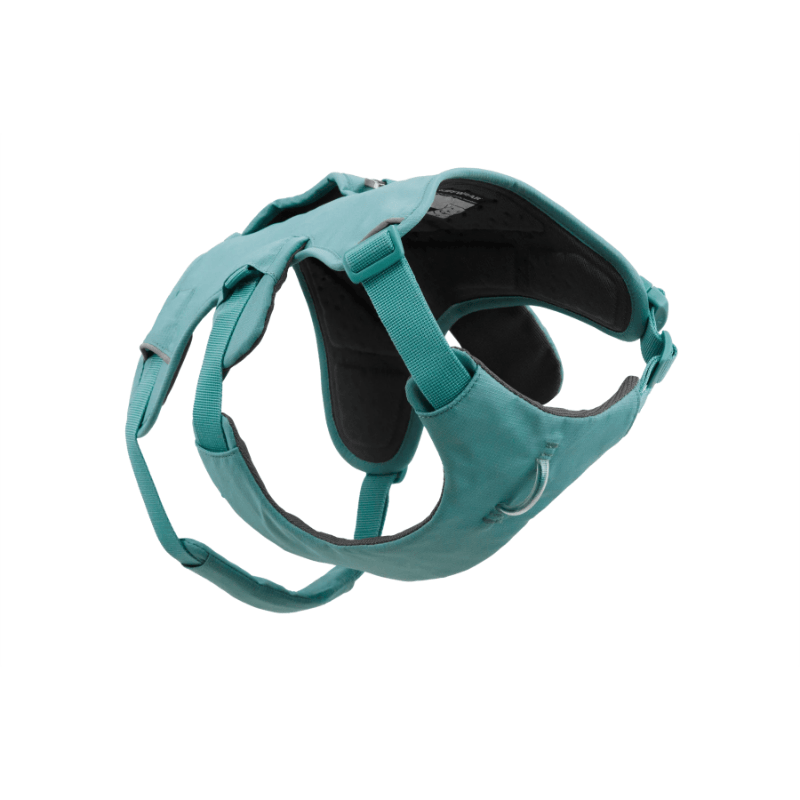 Ruffwear Web Master Harness - River Rock Green - front attachment