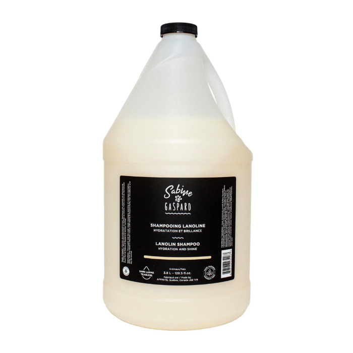 Sabine & Gaspard shampoing Sabine & Gaspard, Shampoing Lanoline, Hydratation Et Brillance 3.8 Litres