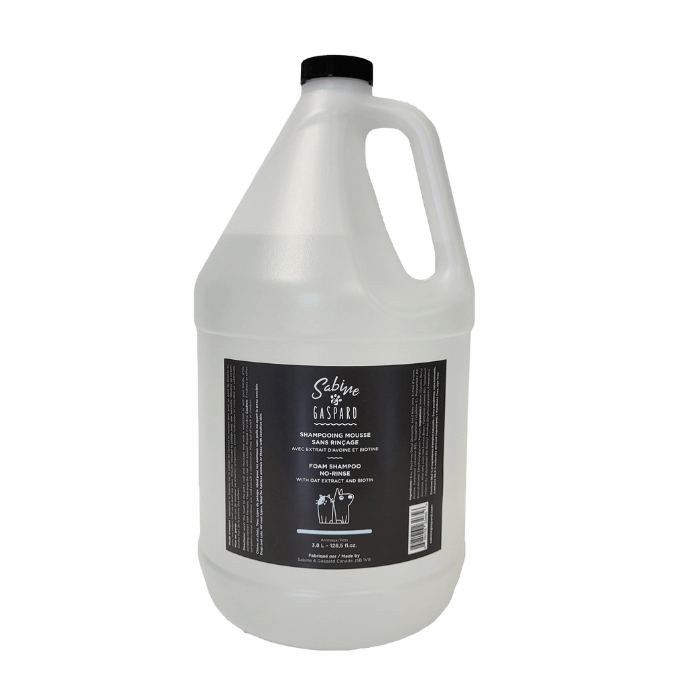 Sabine & Gaspard shampoing Sabine & Gaspard, Shampoing Mousse Sans Rinçage Avec Extrait D'avoine Et Biotine 3.8 Litres