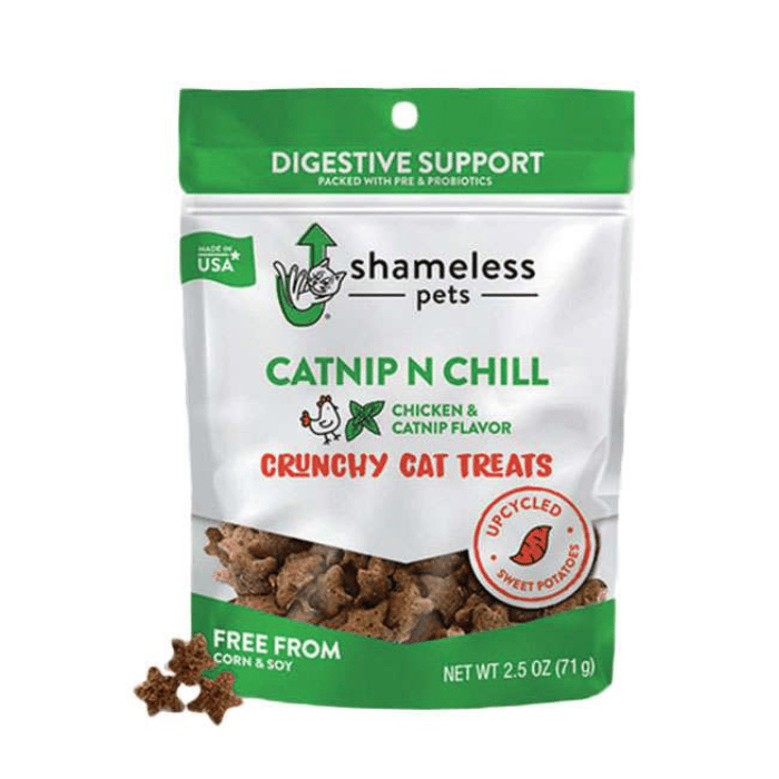 Shameless Pets Gâteries pour chat Catnip N Chill