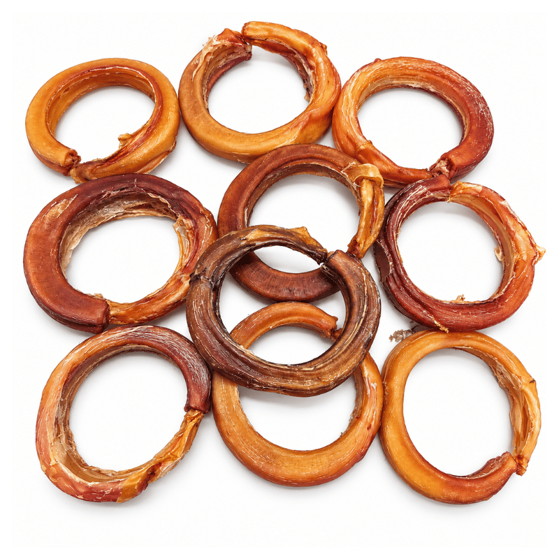 Sherbrooke Canin Gâteries Bully ring de boeuf - Paquet de 10 Bully rings de bœuf pour chien, paquet de 10 | Sherbrooke Canin