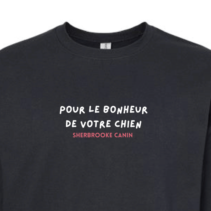 Sherbrooke Canin merch Crewneck - Sherbrooke Canin Pour le bonheur de votre chien