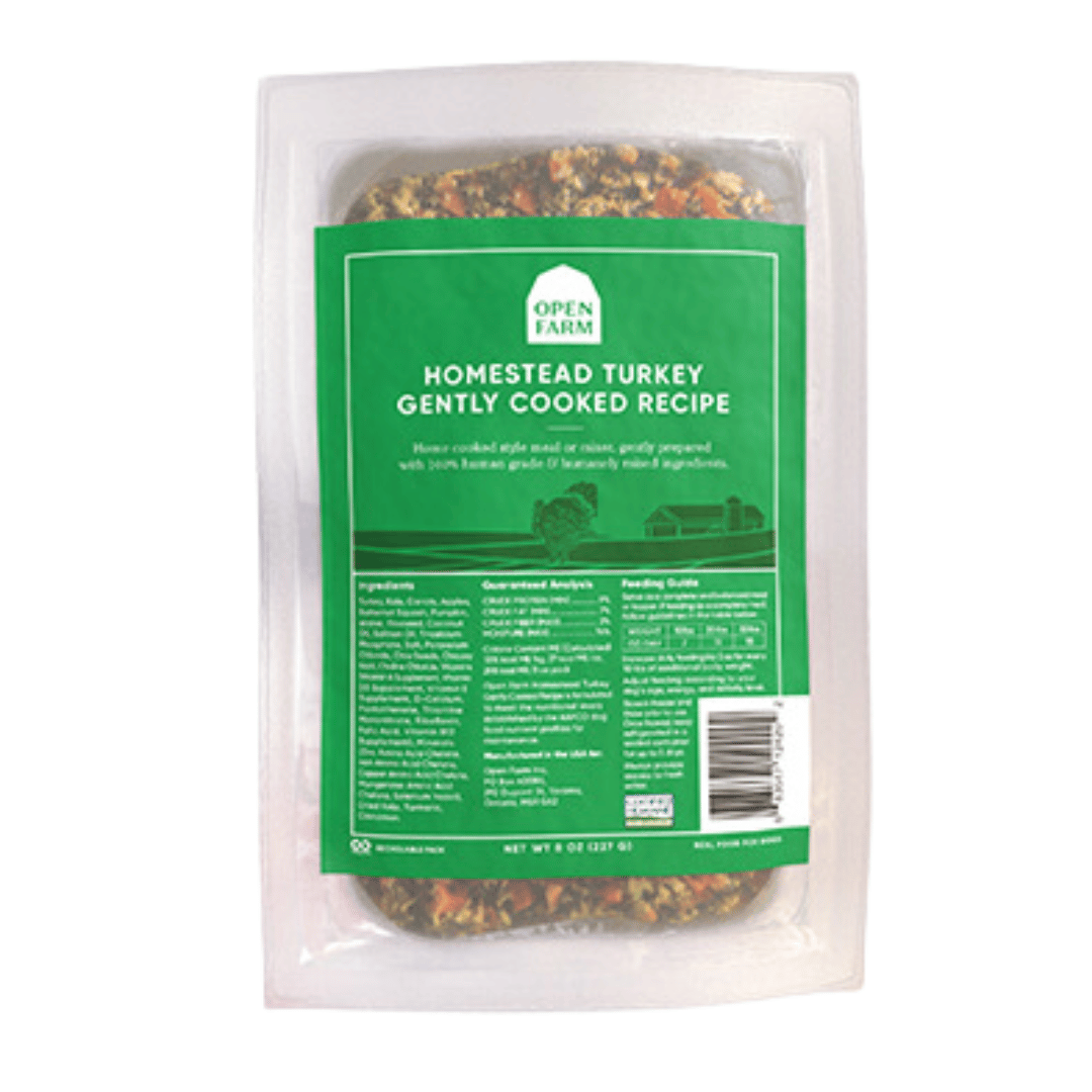 Sherbrooke Canin Open Farm Nourriture pour Chiens Congelée Recette de Dinde Fermière Cuite Doucement - 8oz Open Farm Nourriture pour Chiens Congelée Recette de Dinde Fermière Cuite Doucement - 8oz