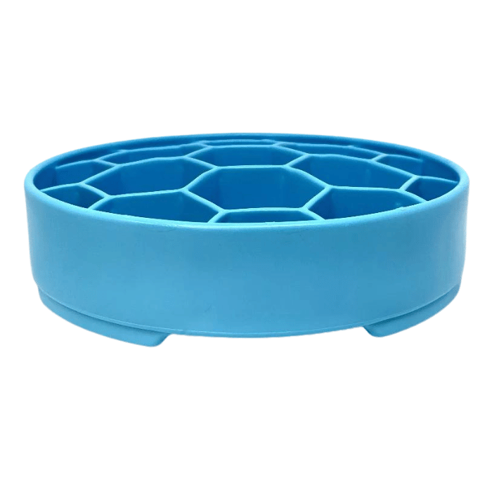 Sodapup bols pour chien Bol ralentisseur Sodapup Honeycomb - Bleu