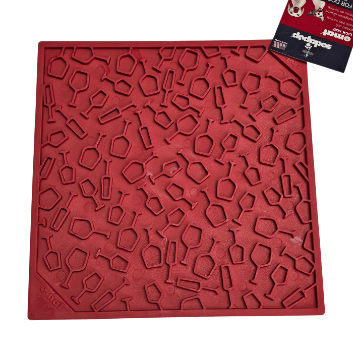 Sodapup jouets pour chien Licking Mat bone - Vino
