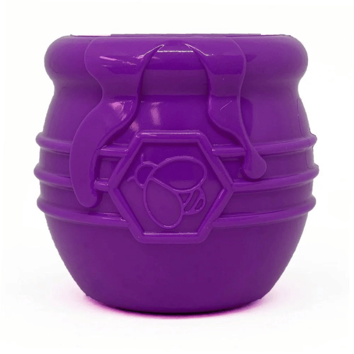 Sodapup jouets pour chien Large / Purple Pot de miel Sodapup - bol distributeur de gâteries