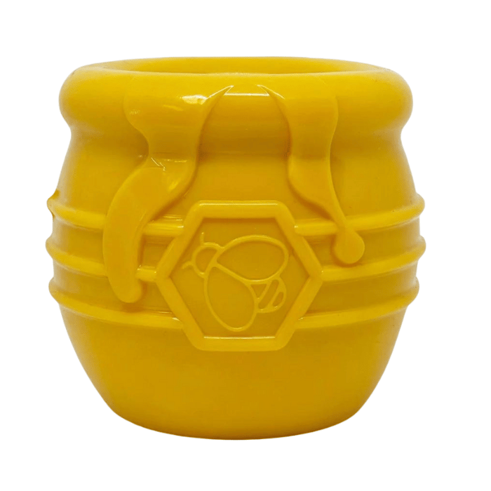 Sodapup jouets pour chien Large / Yellow Pot de miel Sodapup - bol distributeur de gâteries