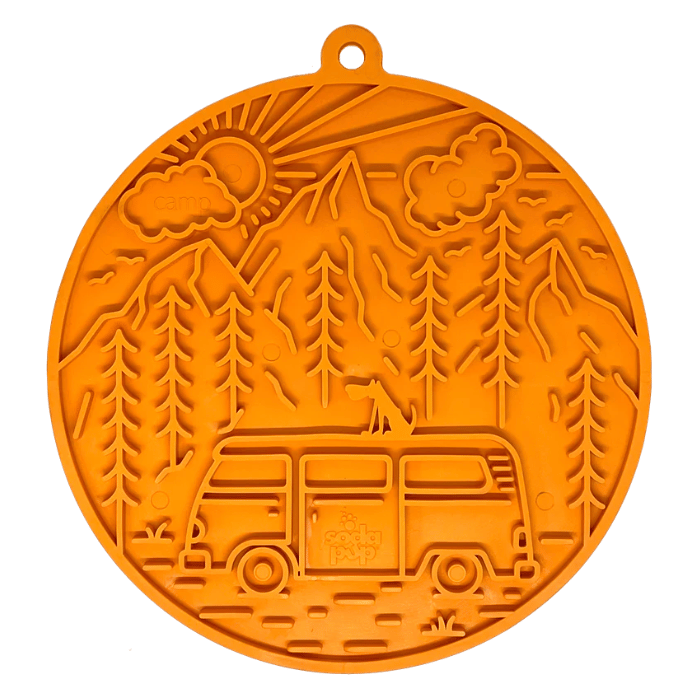 Sodapup jouets pour chien Tapis de léchage Camp