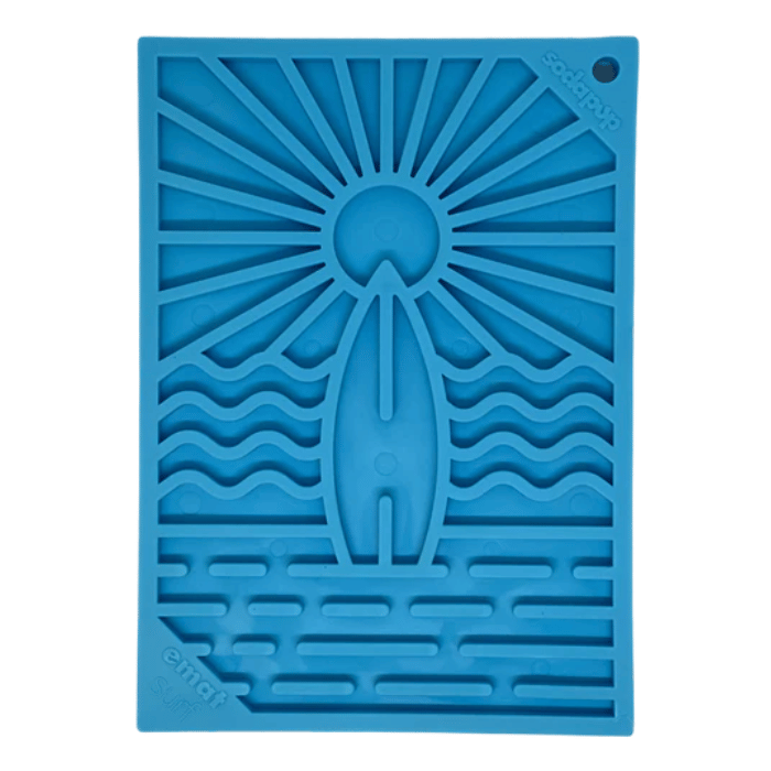 Sodapup jouets pour chien Tapis de léchage Surf