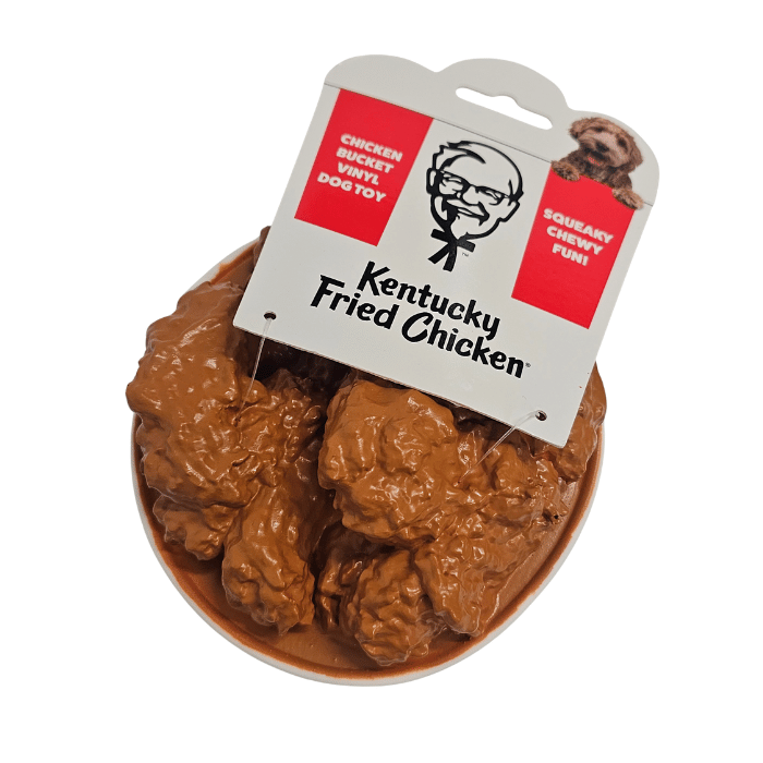 Spot Jouet Jouet pour chien - Pot de poulet frit KFC 6'' Jouet pour chien - Pot de poulet frit KFC 6''