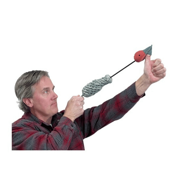 Spunky pup jouets pour chien Jouet pour chien à lancer - Fly & Fetch - Canard en corde