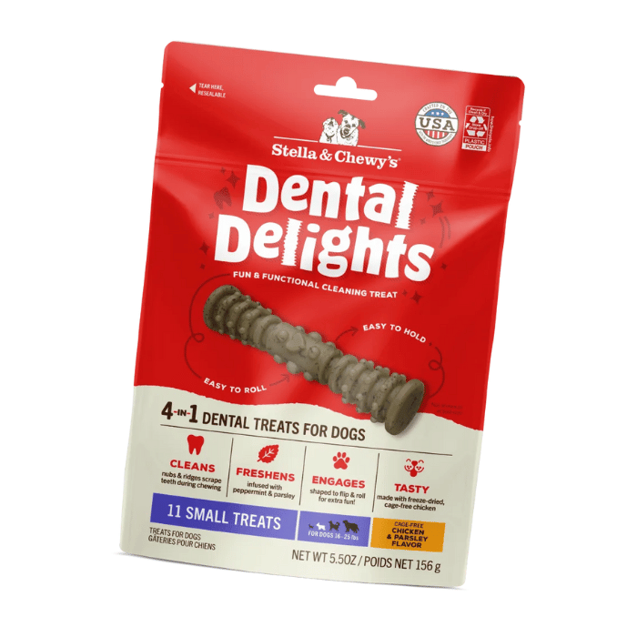 Stella &amp; Chewy&#39;s Small Gâteries dentaire Dental Delights 5.5oz