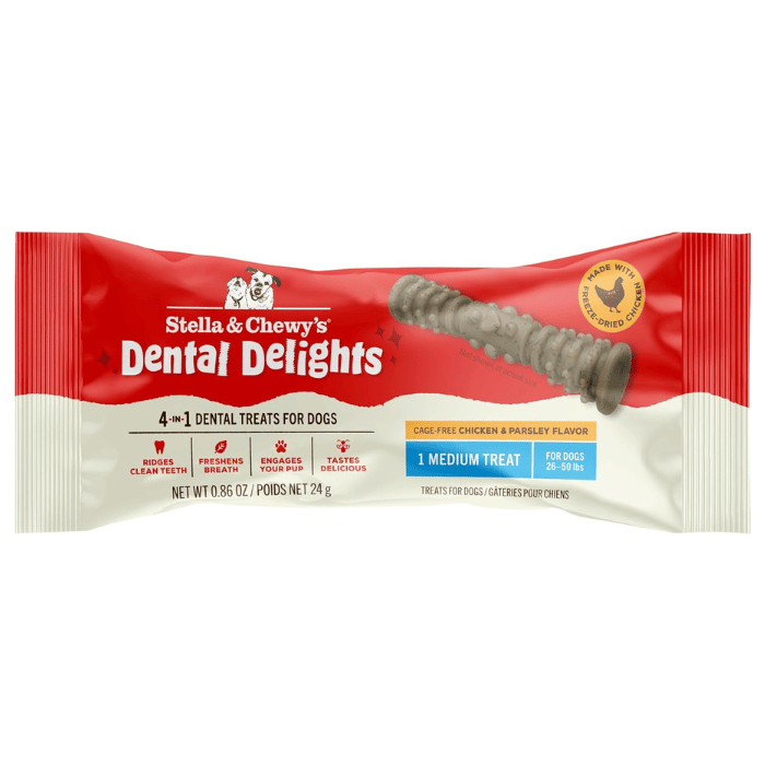 Stella & Chewy's Medium Gâteries dentaire Dental Delights - Vendu à l'unité