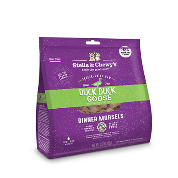 Stella & Chewy's nourriture chat 3.5oz Mélange de repas au canard pour chats - DUCK, DUCK GOOSE