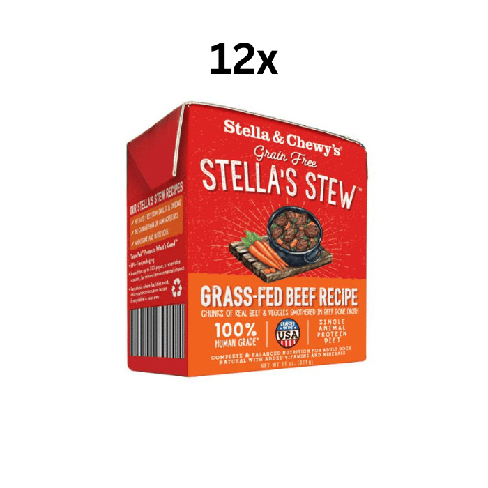 Stella & Chewy's nourriture humide Nourriture humide pour chiens Stella's Stews Grass-Fed Beef