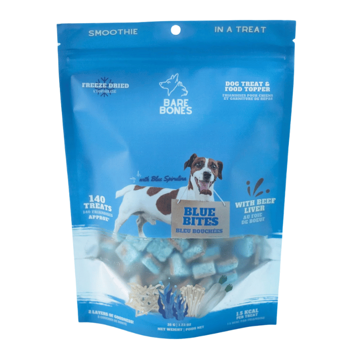 The Bare Bones Gâteries pour chiens - Les bouchées bleu Gâteries pour chiens - Les bouchées bleu