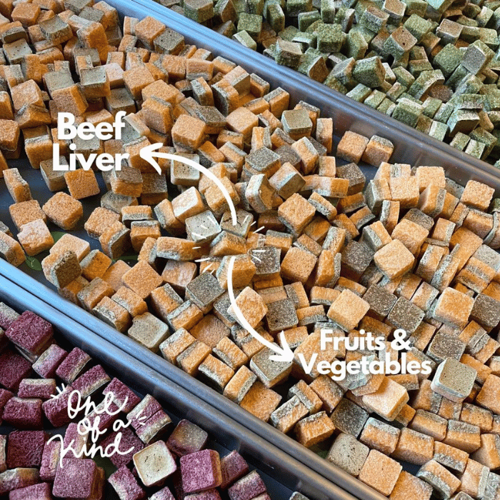 The Bare Bones Gâteries pour chiens - Les bouchées dorées