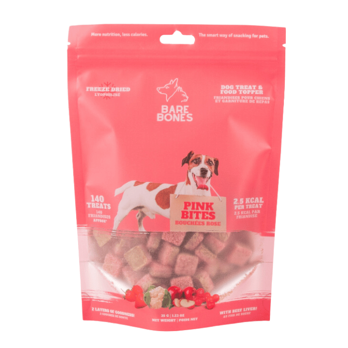 The Bare Bones Gâteries pour chiens - Les bouchées Jaunes