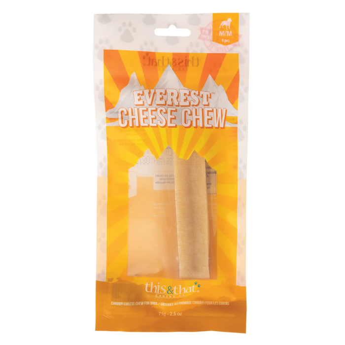 This & That Canine Co fromage Medium Fromage de Yak à mâcher Everest Chew This Fromage de Yak à mâcher Everest Chew This
