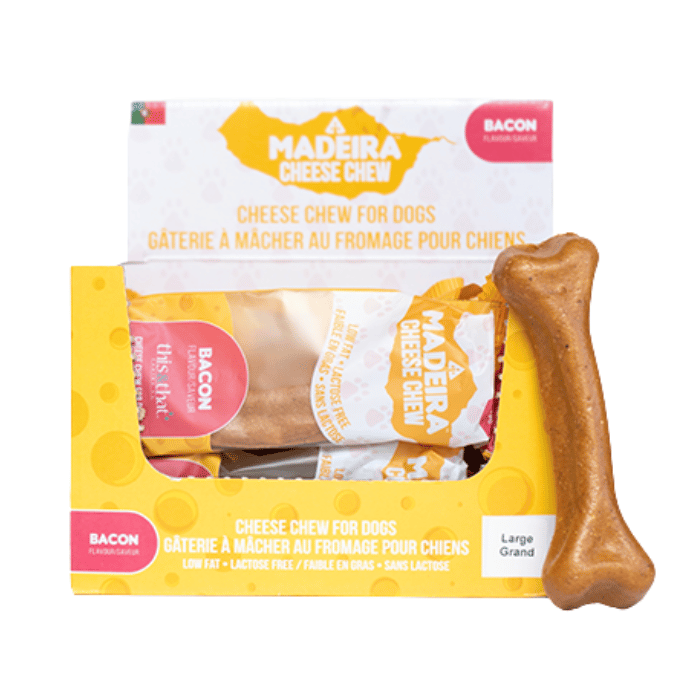 This & That Canine Co fromage Gâteries à mâcher fromage pour chiens - bacon Gâteries à mâcher fromage pour chiens - bacon