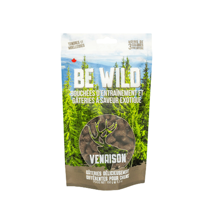 This & That Canine Co Gâteries pour chiens à saveur exotique - Be Wild Venaison 150g