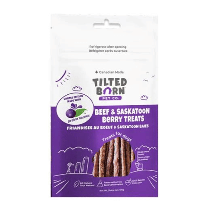 Tilted Barn Gâteries Tilted Barn - Gâteries au boeuf et baies de saskatoon