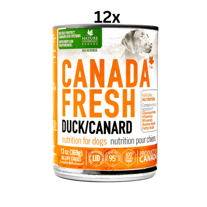 Tripett nourriture humide 13oz Nourriture humide pour chien Canada Fresh Canard Nourriture humide pour chien Canada Fresh Canard