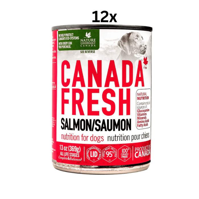 Tripett nourriture humide 13oz Nourriture humide pour chien Canada Fresh Saumon 13oz Nourriture humide pour chien Canada Fresh Saumon 13oz