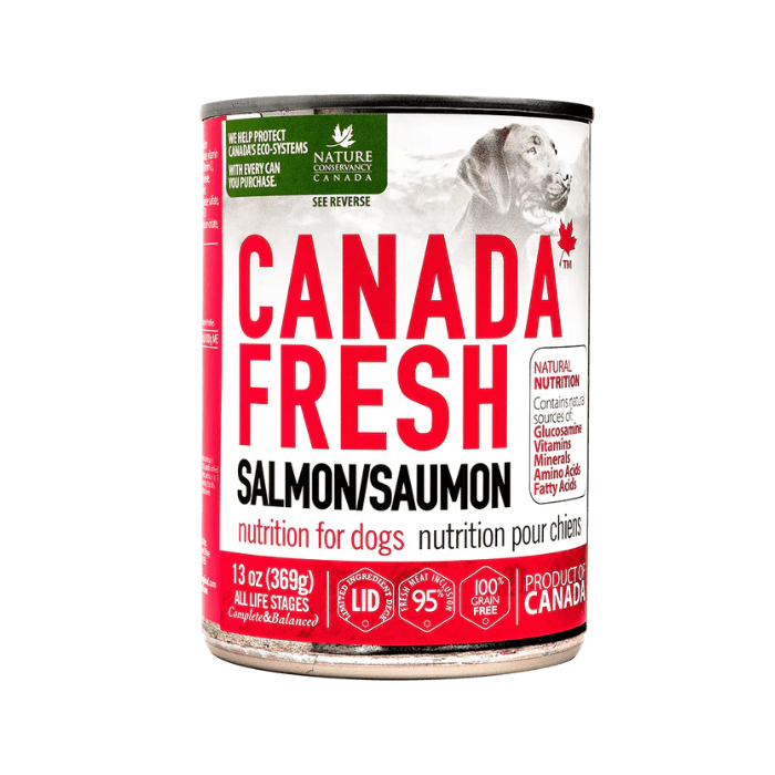 Tripett nourriture humide 13oz Nourriture humide pour chien Canada Fresh Saumon 13oz Nourriture humide pour chien Canada Fresh Saumon 13oz