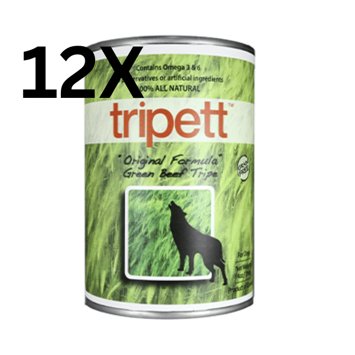 Tripett nourriture humide Nourriture humide Tripett PetKind Green Beef Tripe Original Formula