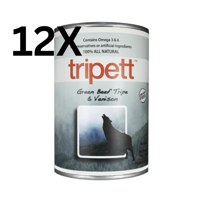 Tripett nourriture humide Nourriture humide Tripett PetKind Green Beef & Venaison Tripe