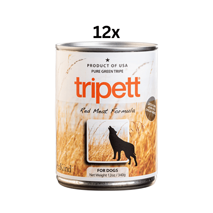 Tripett nourriture humide 12x13oz Nourriture humide Tripett PetKind Red Meat Formula Nourriture humide Tripett PetKind Red Meat Formula