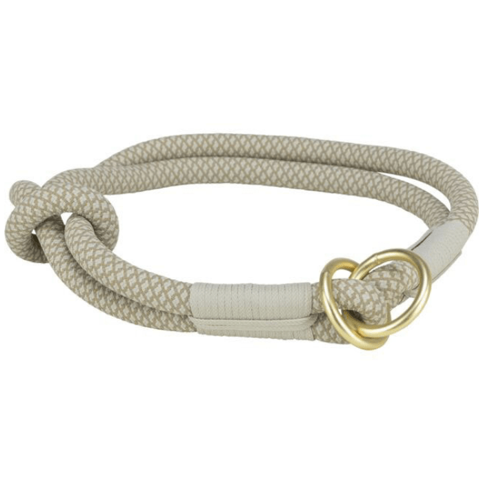 Trixie collier Noir / 30cm x 10mm Collier en corde tressée Soft Rope Collier en corde tressée Soft Rope