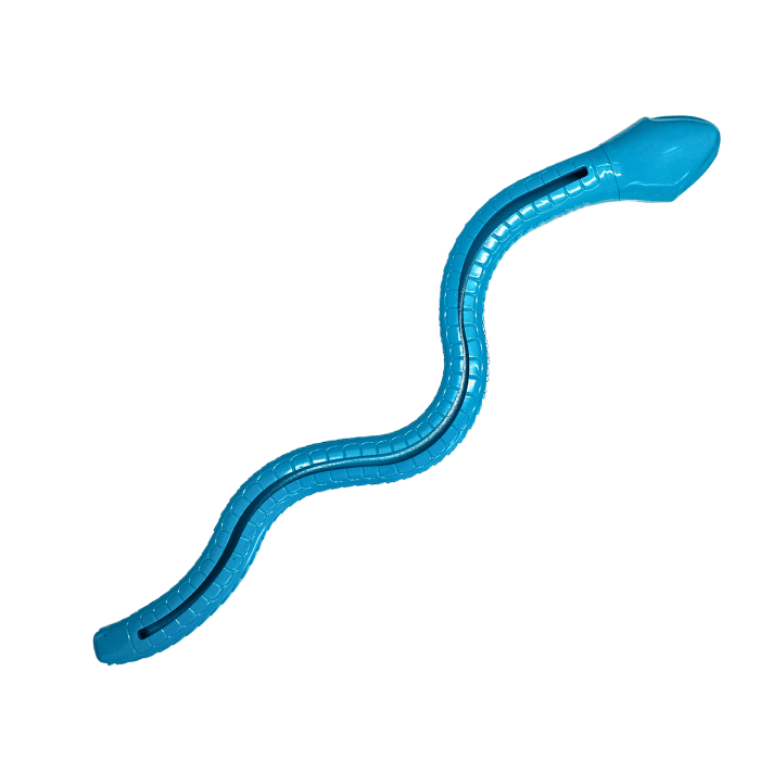 Trixie jouet interactif Jouets pour chiens Trixie Snack Snake turquoise 59cm