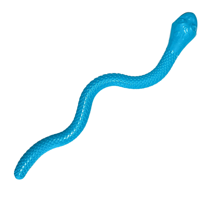 Trixie jouet interactif Jouets pour chiens Trixie Snack Snake turquoise 59cm