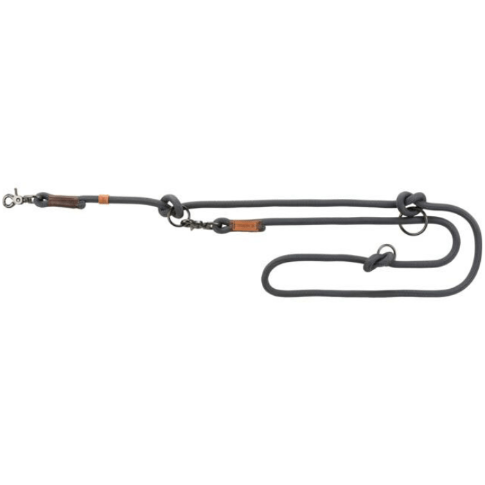Trixie Laisse Gris Laisse ajustable en corde Be Nordic Laisse ajustable en corde Be Nordic