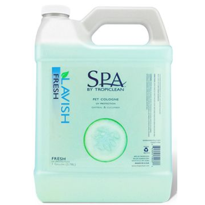 Tropiclean shampoing 1 Gallon Shampoing pour animaux SPA Lavish Fraîcheur