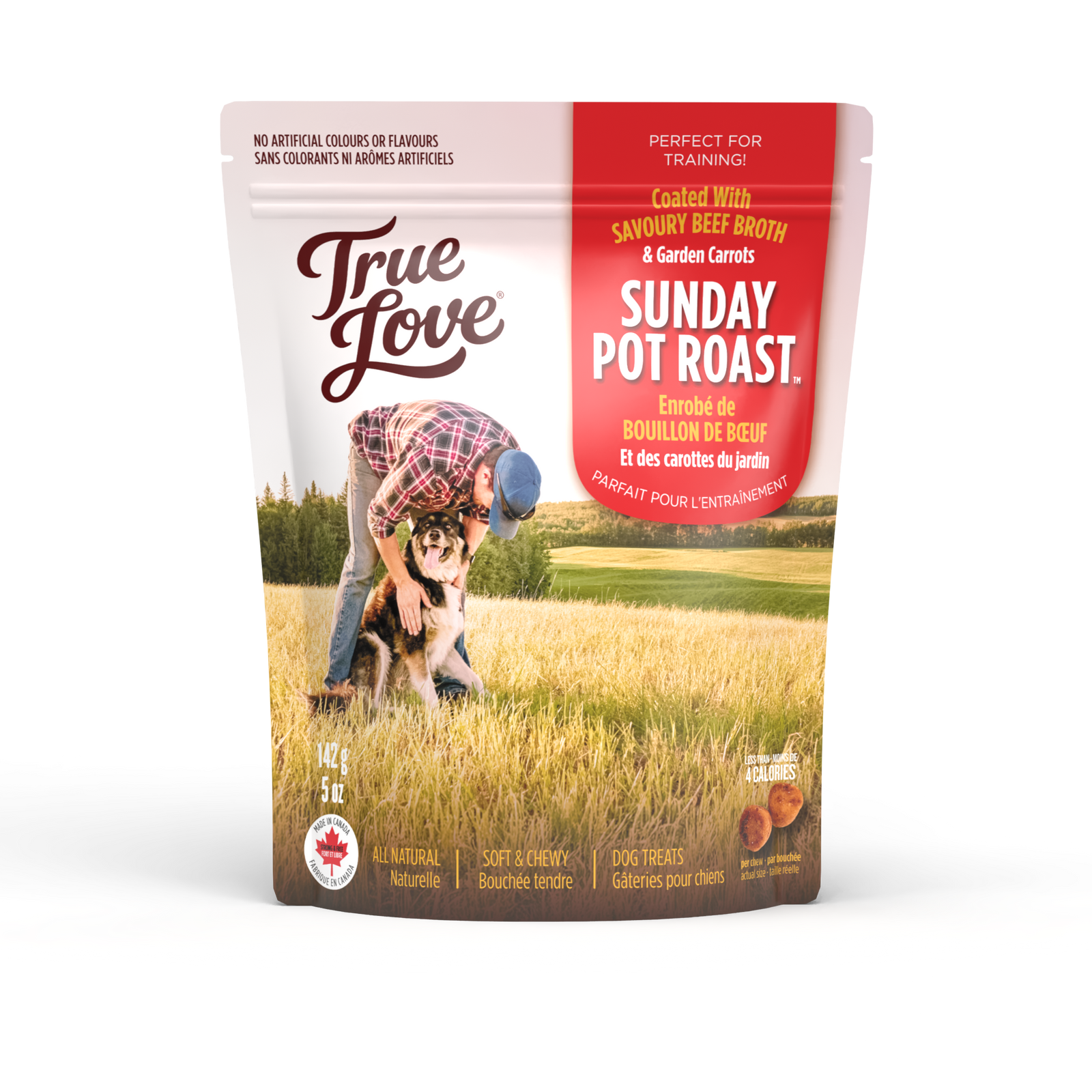 Trueleaf Gâteries True Leaf True Love Rôti du Dimanche Gâterie Molle pour Chien 142g True Leaf True Love Rôti du Dimanche - Gâterie Chien | Sherbrooke Canin
