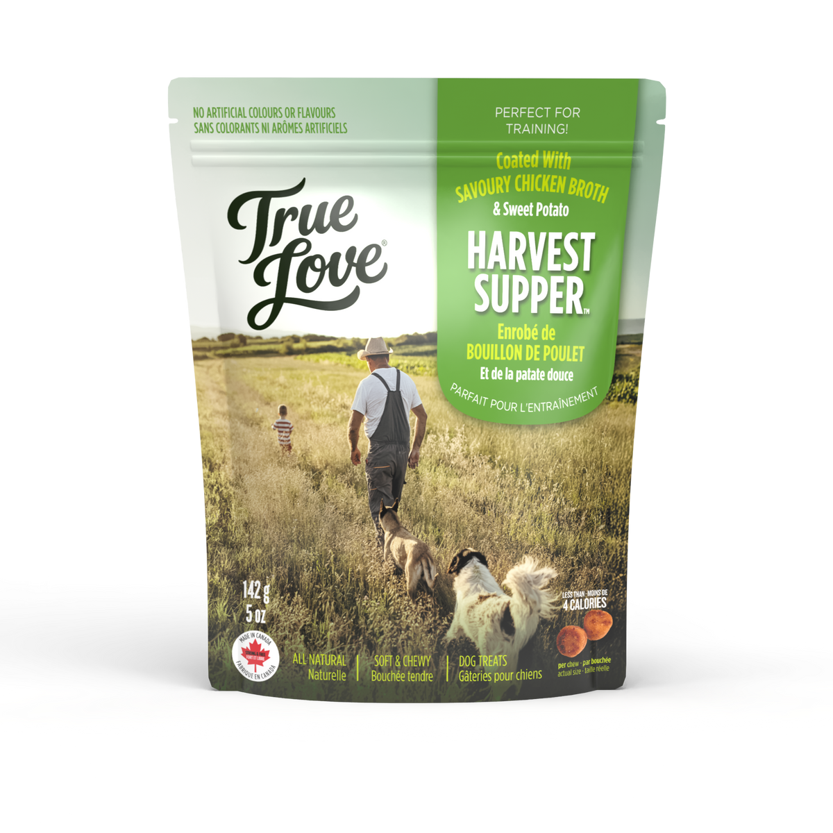 Trueleaf Gâteries True Leaf True Love Souper des Récoltes Gâterie Molle pour Chien 142g True Leaf True Love Souper des Récoltes - Gâterie Chien | Sherbrooke Canin