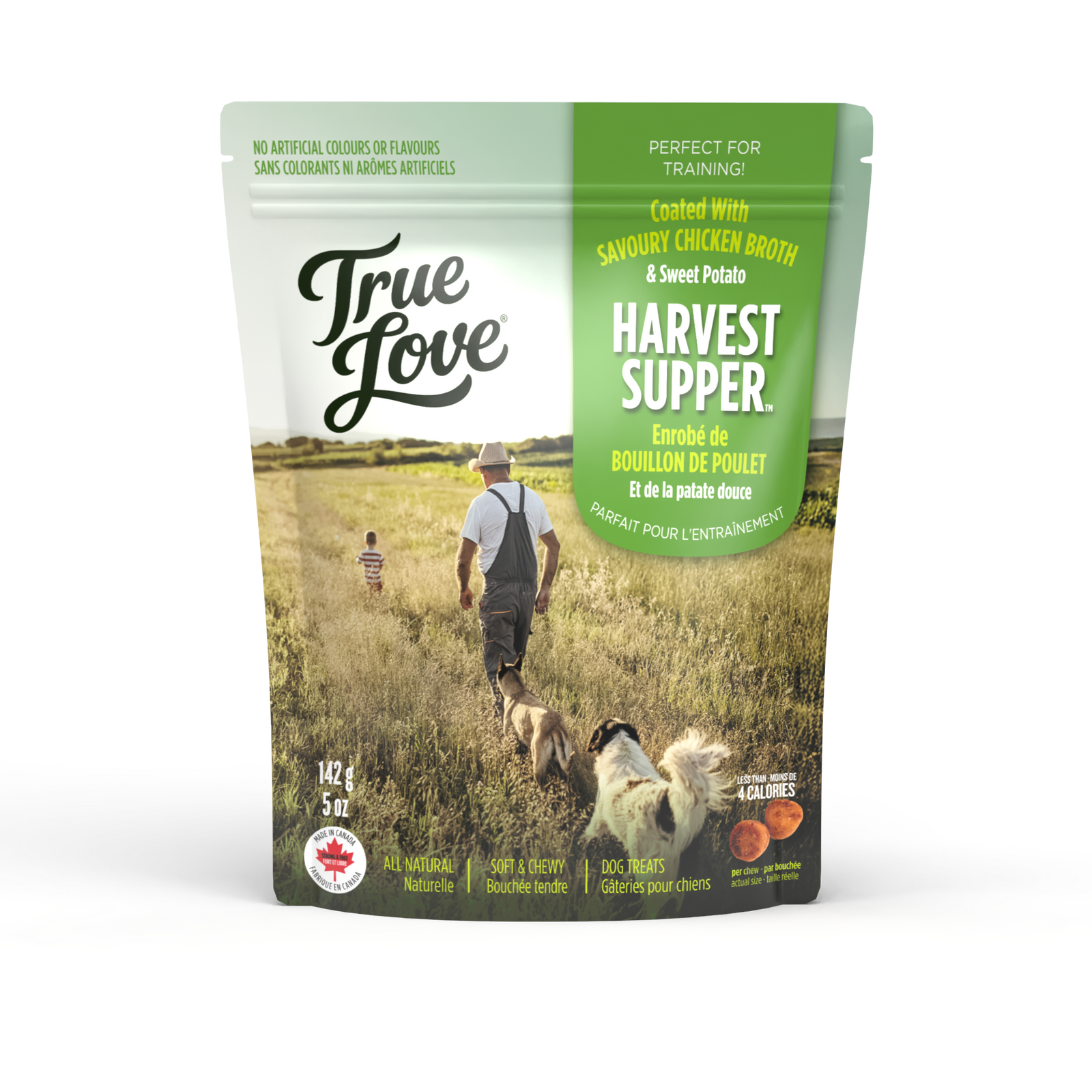 Trueleaf Gâteries True Leaf True Love Souper des Récoltes Gâterie Molle pour Chien 142g True Leaf True Love Souper des Récoltes - Gâterie Chien | Sherbrooke Canin