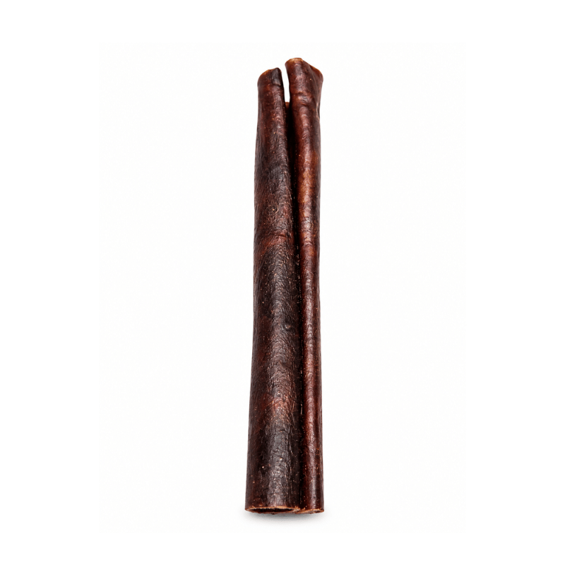Vrac pour chien Gâteries Collagène de bœuf infusé au beurre d'arachides 6'' produit du Québec Collagène de bœuf infusé au beurre d'arachides 6'' produit du Québec