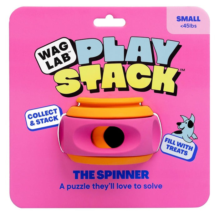 WagLab Jouets pour chiens Jouet pour chien WagLab Play Stack - Le Spinner Jouet pour chien WagLab Play Stack - Le Spinner