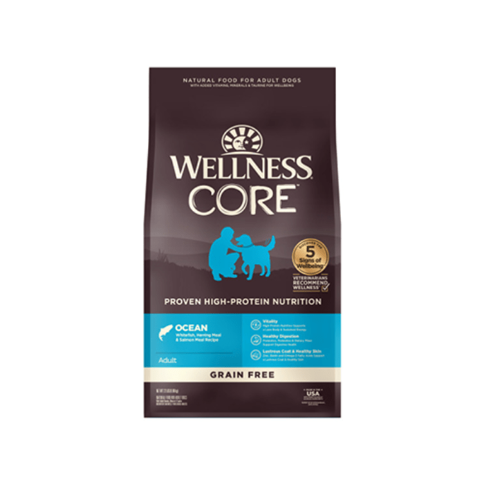 Wellness Core nourriture 4 lbs Nourriture pour chien Wellness Core Ocean Nourriture pour chien Wellness Core Ocean