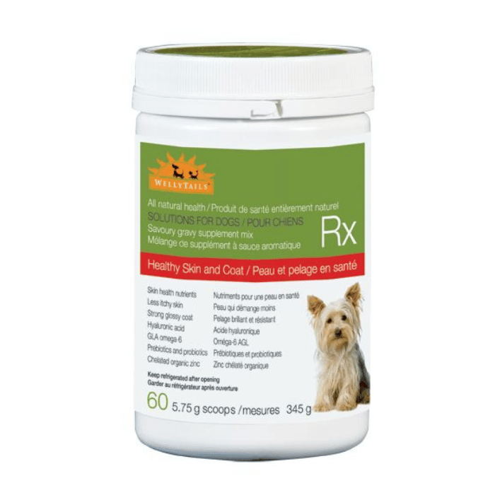 Welly Tails Healthy Skin and Coat Supplements for Dogs 345gr