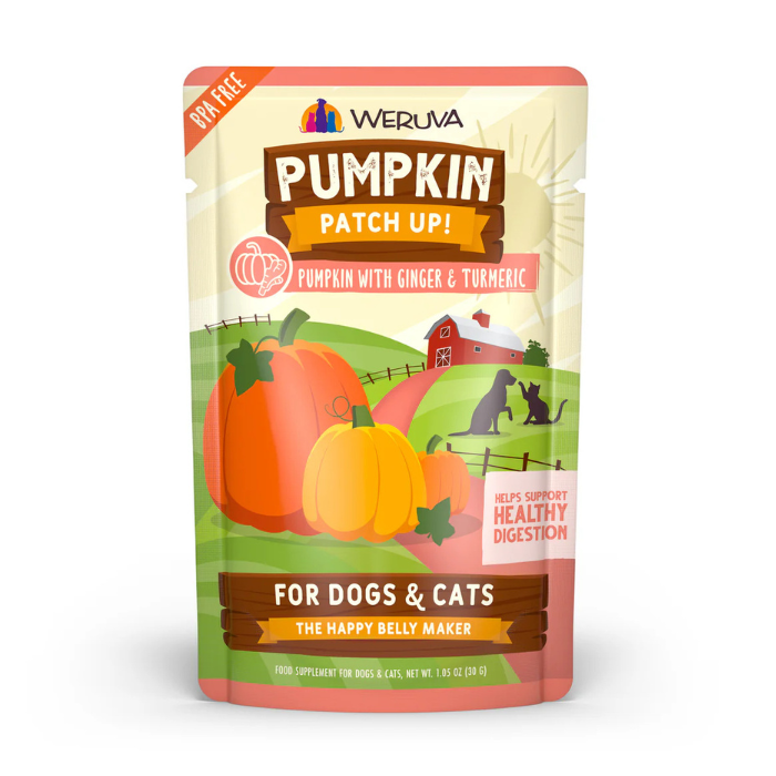 Weruva Purée Pumpkin Patch up - citrouille et gingembre 1.05oz Purée Pumpkin Patch up - citrouille et gingembre 1.05oz