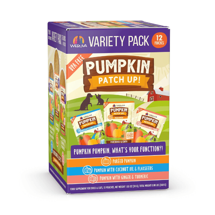 Weruva Purée Pumpkin Patch up - pack variété 12 sachets
